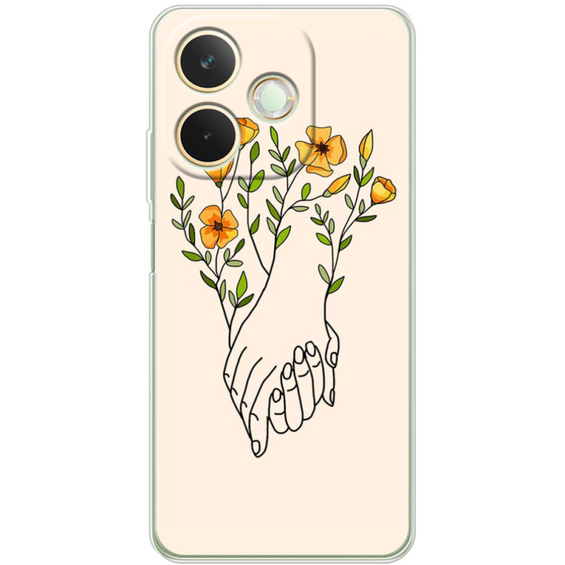 Чохол BoxFace OPPO A5 Pro Flower Hands