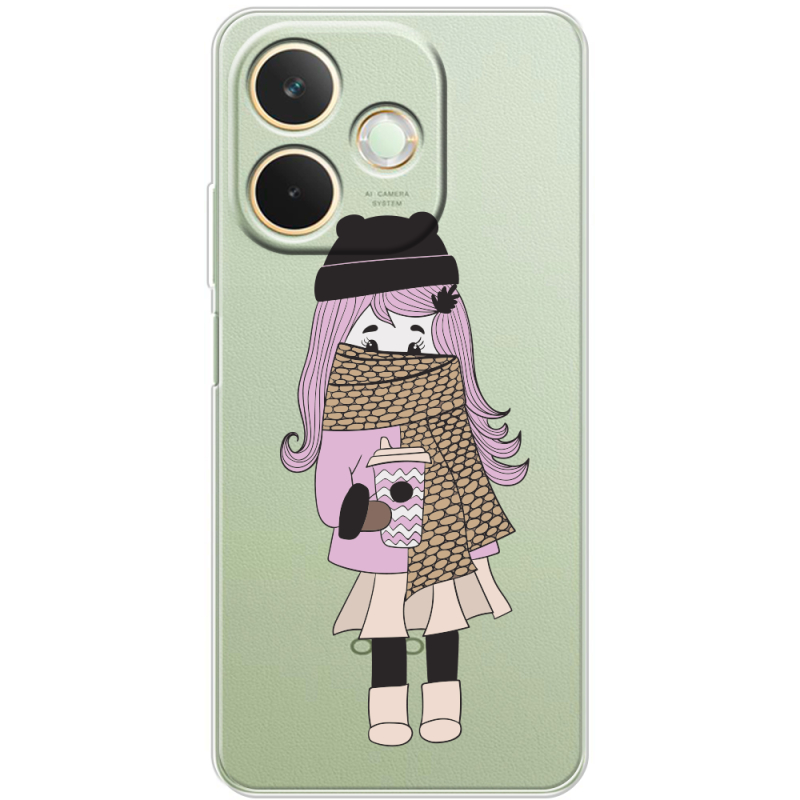 Прозорий чохол BoxFace OPPO A5 Pro Winter Morning Girl