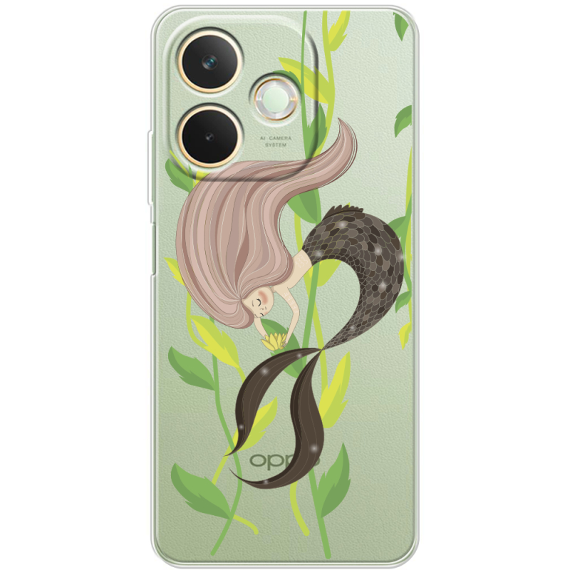 Прозорий чохол BoxFace OPPO A5 Pro Cute Mermaid