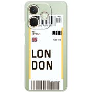 Прозорий чохол BoxFace OPPO A5 Pro Ticket London
