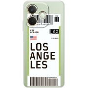 Прозорий чохол BoxFace OPPO A5 Pro Ticket Los Angeles