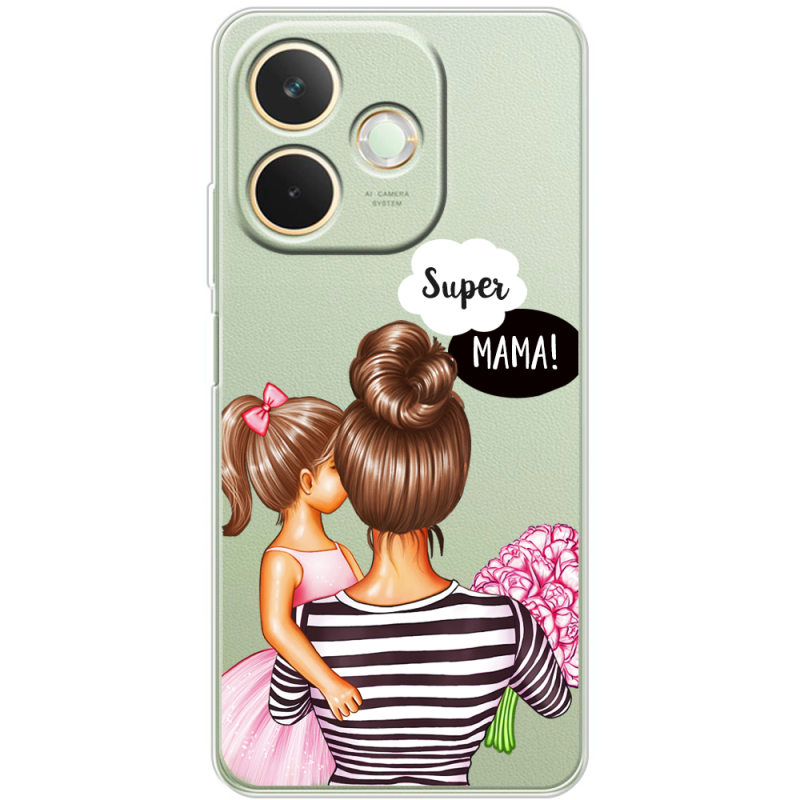 Прозорий чохол BoxFace OPPO A5 Pro Super Mama and Daughter