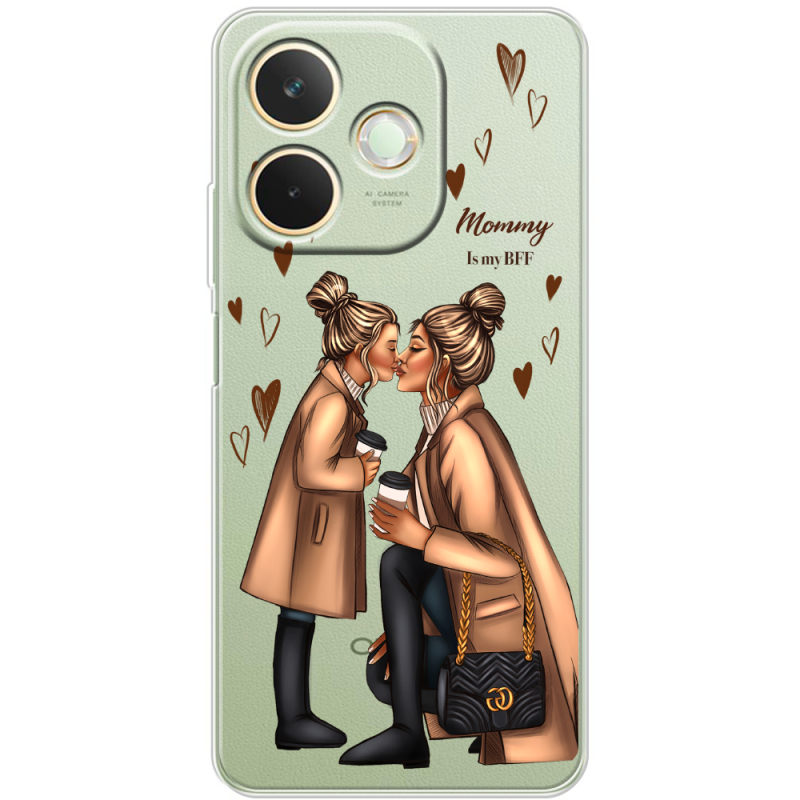 Прозорий чохол BoxFace OPPO A5 Pro Mommy Is My BFF