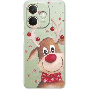 Прозорий чохол BoxFace OPPO A5 Pro Winter Deer