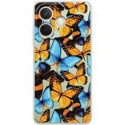 Прозорий чохол BoxFace OPPO A5 Pro Butterfly Morpho