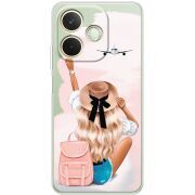 Прозорий чохол BoxFace OPPO A5 Pro Travel Girl