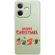 Прозорий чохол BoxFace OPPO A5 Pro Merry Christmas