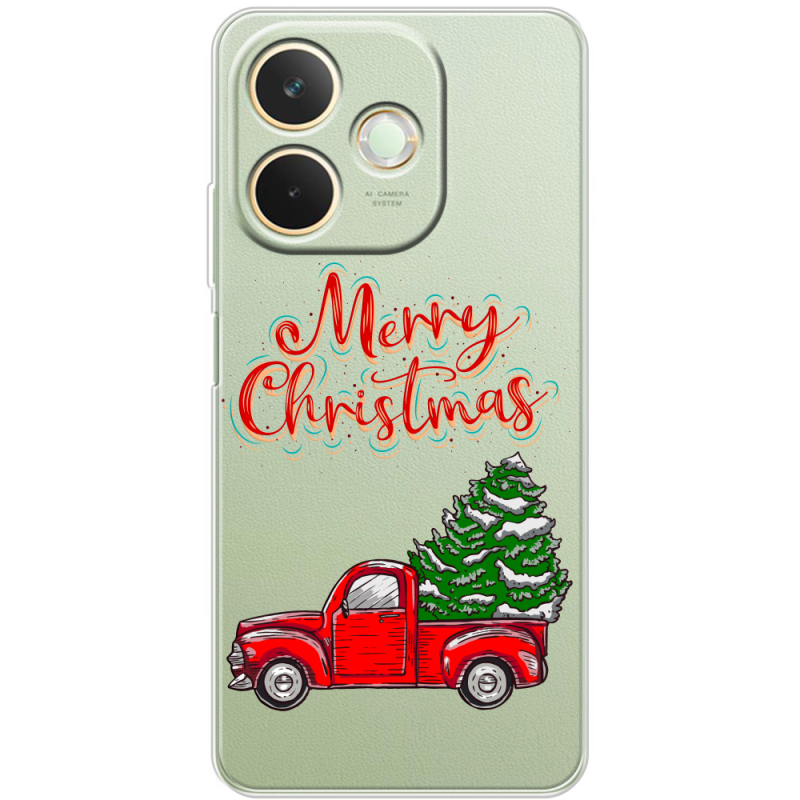 Прозорий чохол BoxFace OPPO A5 Pro Holiday Car