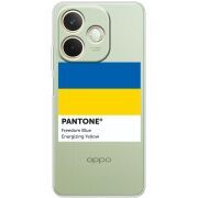 Прозорий чохол BoxFace OPPO A5 Pro Pantone вільний синій