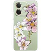Прозорий чохол BoxFace OPPO A5 Pro Cherry Blossom