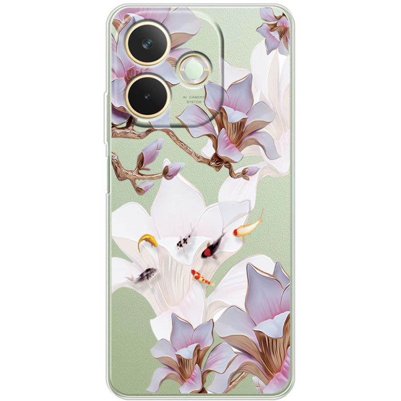 Прозорий чохол BoxFace OPPO A5 Pro Chinese Magnolia