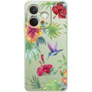 Прозорий чохол BoxFace OPPO A5 Pro Tropical