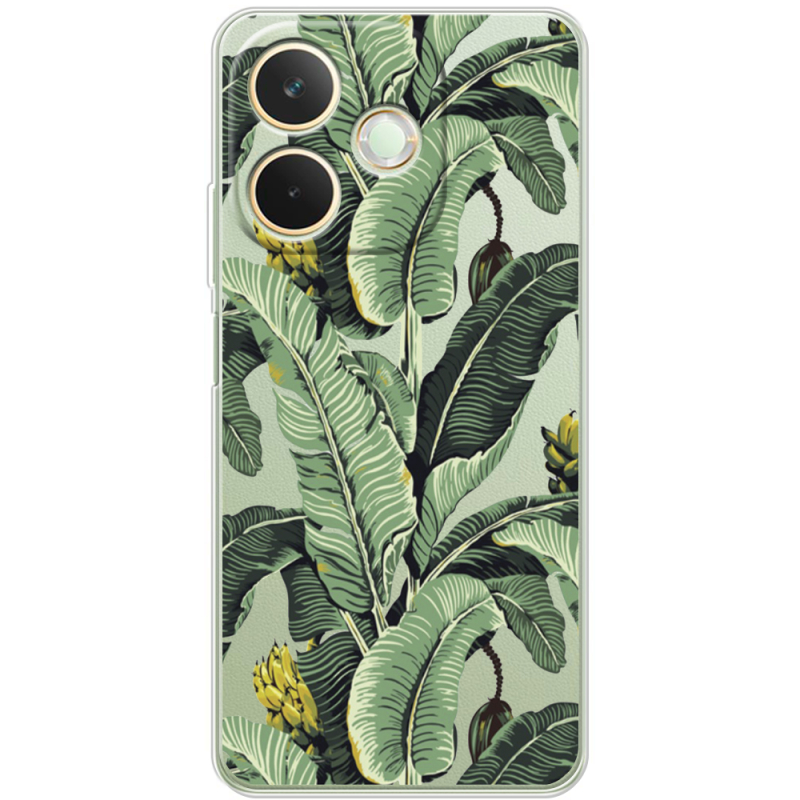 Прозорий чохол BoxFace OPPO A5 Pro Banana Leaves
