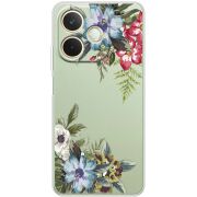 Прозорий чохол BoxFace OPPO A5 Pro Floral