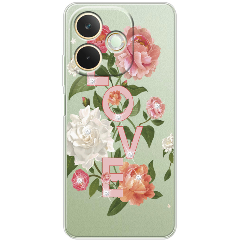 Чохол зі стразами OPPO A5 Pro Love
