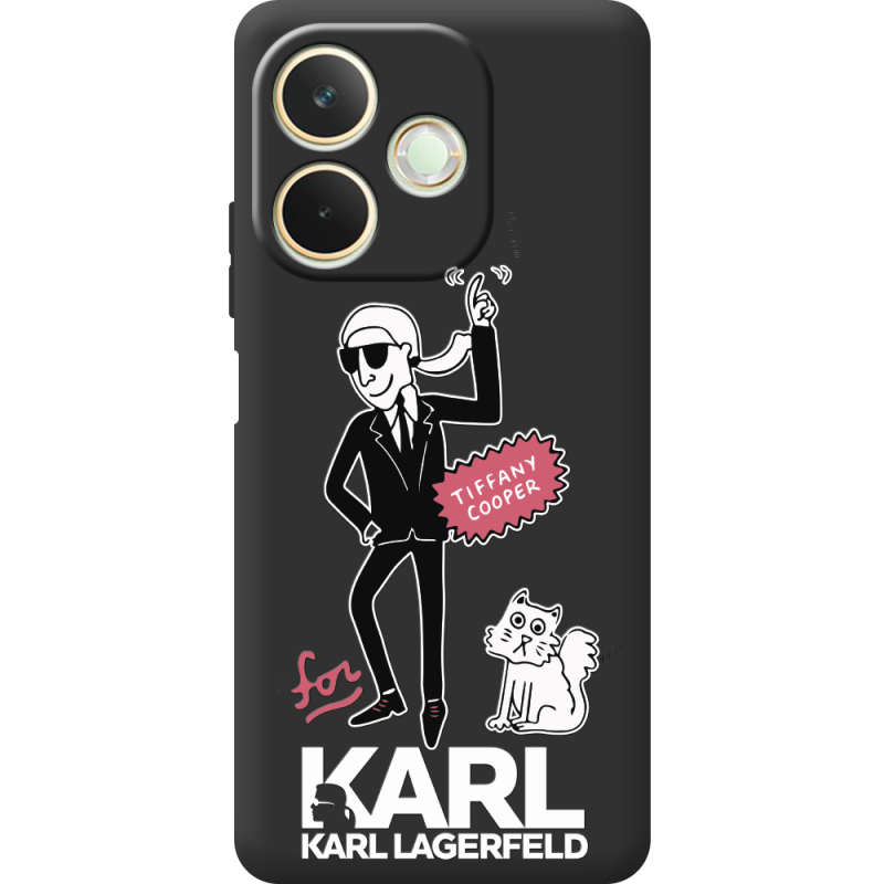 Чорний чохол BoxFace OPPO A5 Pro For Karl