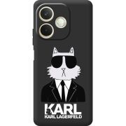 Чорний чохол BoxFace OPPO A5 Pro Cat in Black