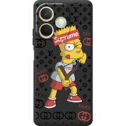 Чорний чохол BoxFace OPPO A5 Pro Yellow Fun