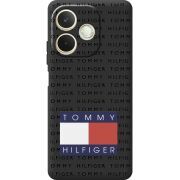 Чорний чохол BoxFace OPPO A5 Pro Tommy Print