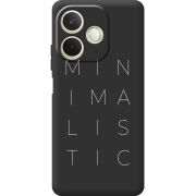 Чорний чохол BoxFace OPPO A5 Pro Minimalistic