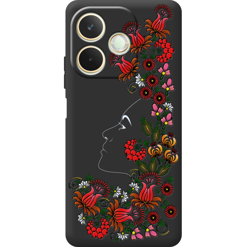 Чорний чохол BoxFace OPPO A5 Pro 3D Ukrainian Muse
