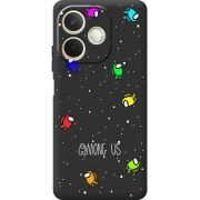 Чорний чохол BoxFace OPPO A5 Pro Among Us Invisible