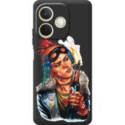Чорний чохол BoxFace OPPO A5 Pro Tanker Girl