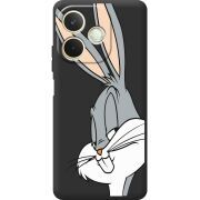 Чорний чохол BoxFace OPPO A5 Pro Lucky Rabbit