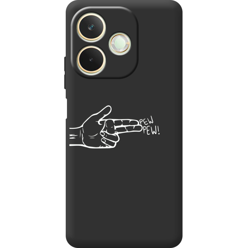 Чорний чохол BoxFace OPPO A5 Pro Pew Pew