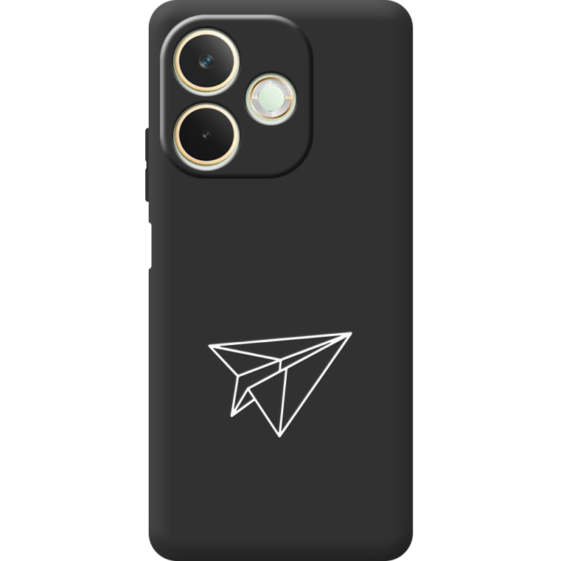 Чорний чохол BoxFace OPPO A5 Pro Paper Plane