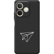 Чорний чохол BoxFace OPPO A5 Pro Paper Plane