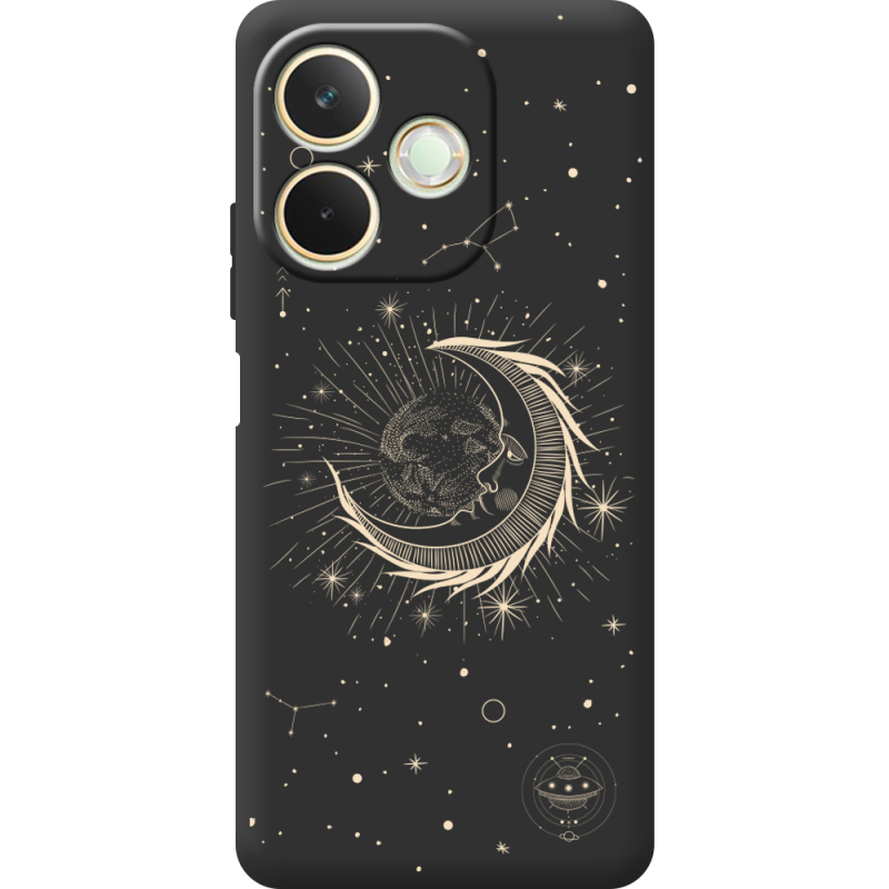 Чорний чохол BoxFace OPPO A5 Pro Moon