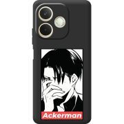 Чорний чохол BoxFace OPPO A5 Pro Attack On Titan - Ackerman