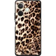 Чорний чохол BoxFace OPPO A5 Pro Леопардовий