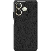Чорний чохол BoxFace OPPO A5 Pro Leaves