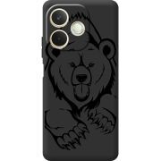 Чорний чохол BoxFace OPPO A5 Pro Grizzly Bear