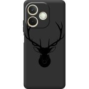 Чорний чохол BoxFace OPPO A5 Pro Deer