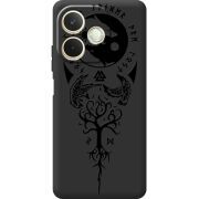 Чорний чохол BoxFace OPPO A5 Pro Hugin and Munin