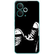 Чохол BoxFace Realme 14T Black Sneakers
