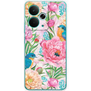 Чохол BoxFace Realme 14T Birds in Flowers