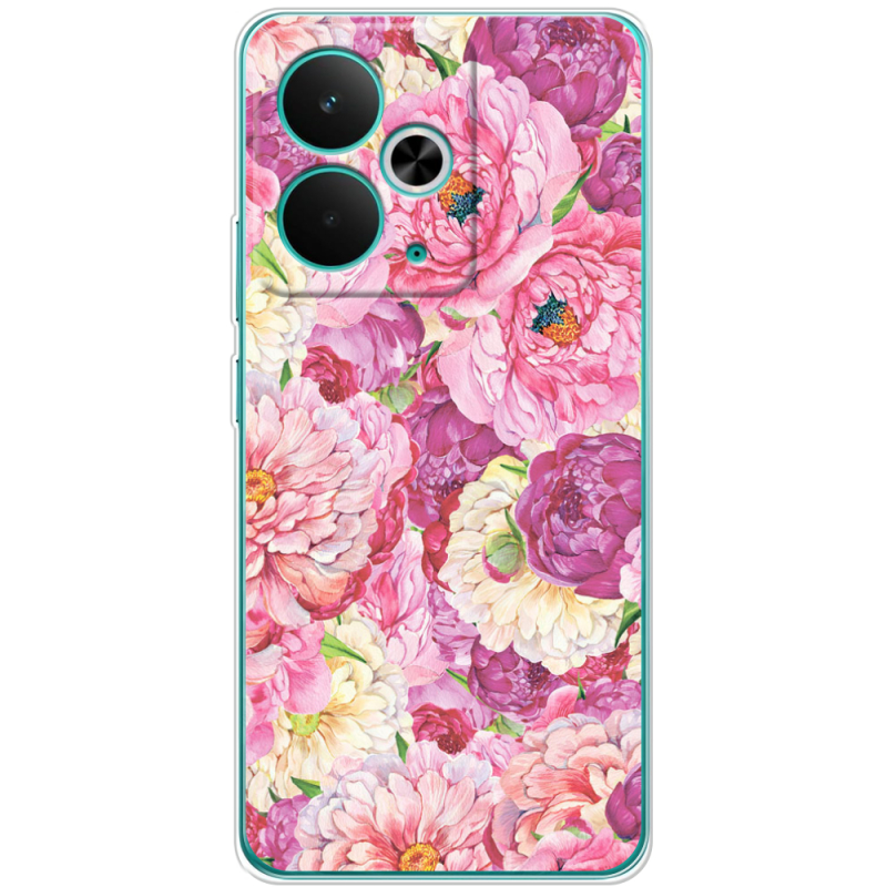 Чохол BoxFace Realme 14T Pink Peonies