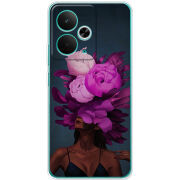 Чохол BoxFace Realme 14T Exquisite Purple Flowers