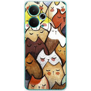 Чохол BoxFace Realme 14T Sleepy Cats