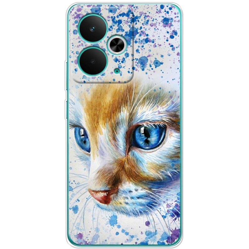 Чохол BoxFace Realme 14T Голубоглазый Кот