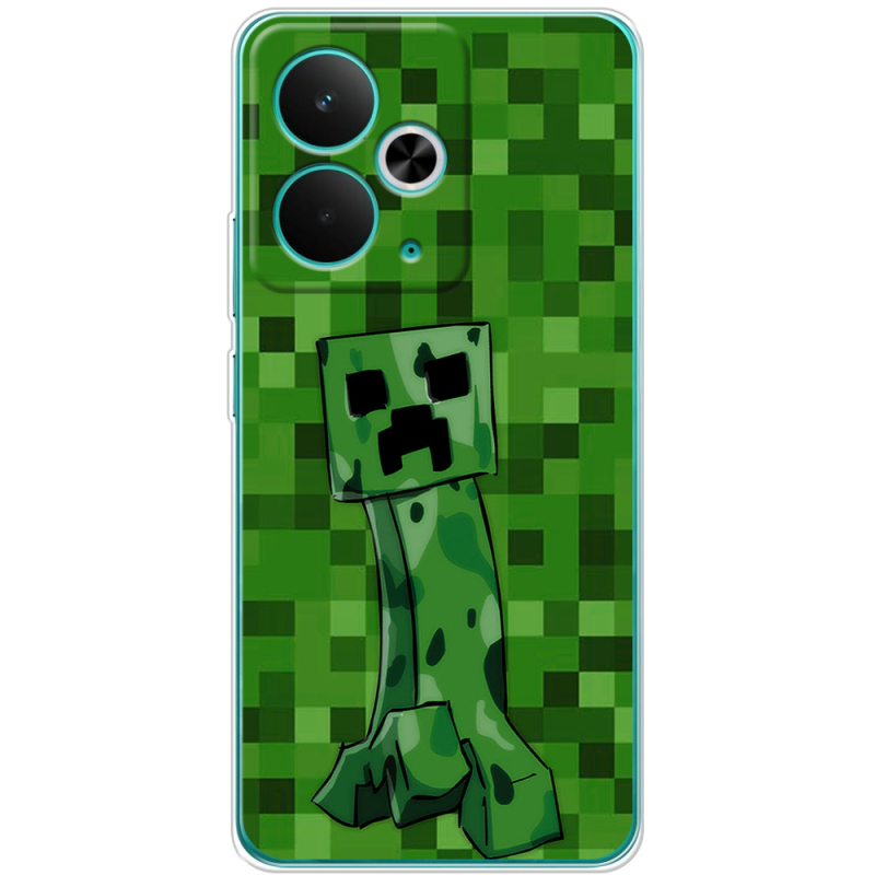 Чохол BoxFace Realme 14T Minecraft Creeper