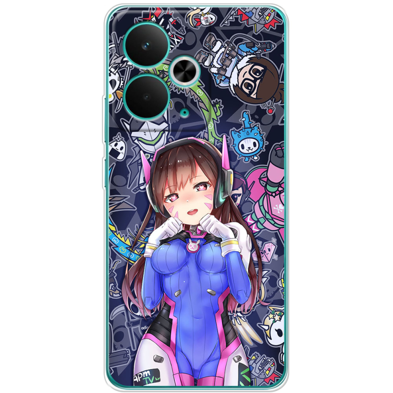 Чохол BoxFace Realme 14T Overwatch D.VA