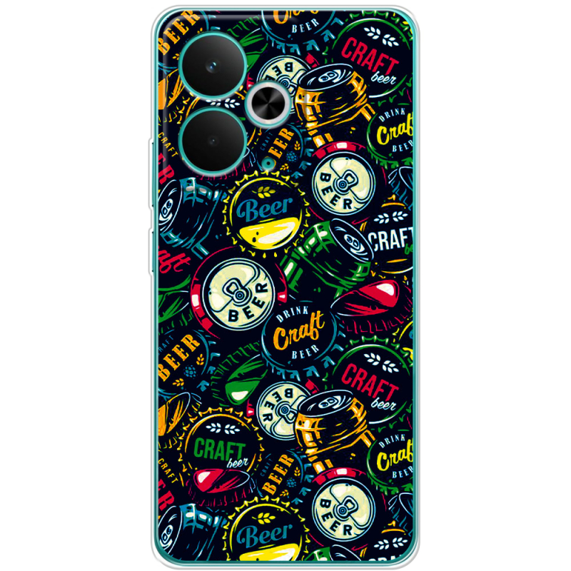 Чохол BoxFace Realme 14T Bottle Caps
