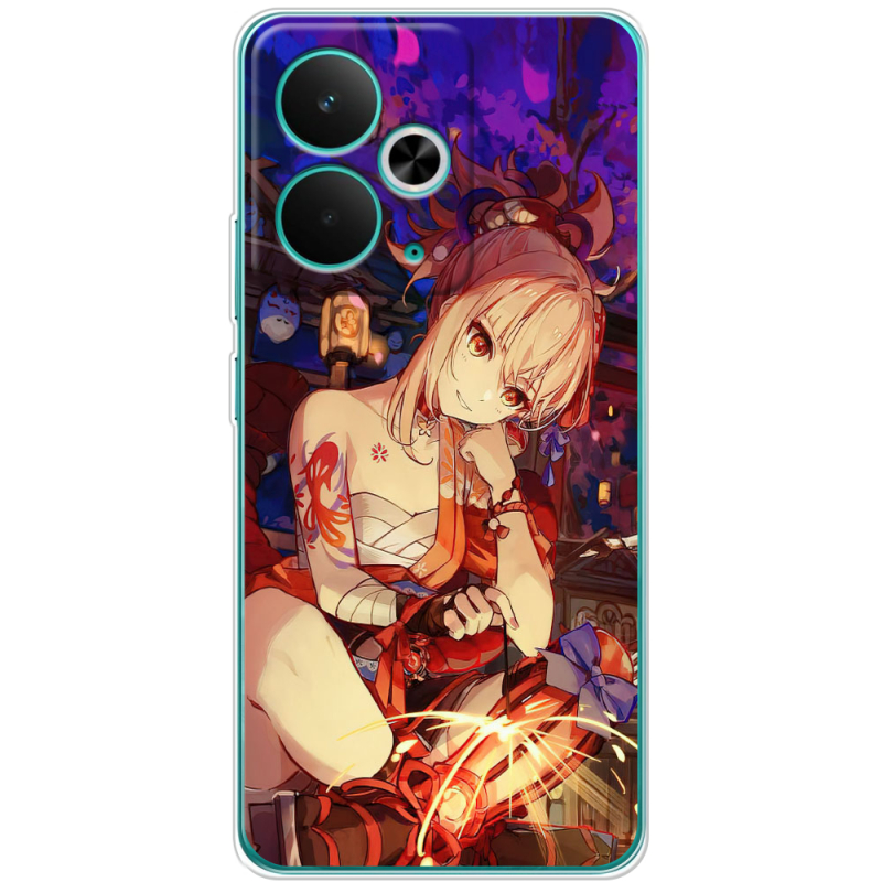 Чохол BoxFace Realme 14T Genshin Ёимия с огоньком