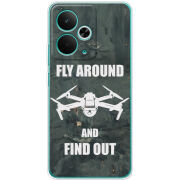 Чохол BoxFace Realme 14T Дрон Fly Around