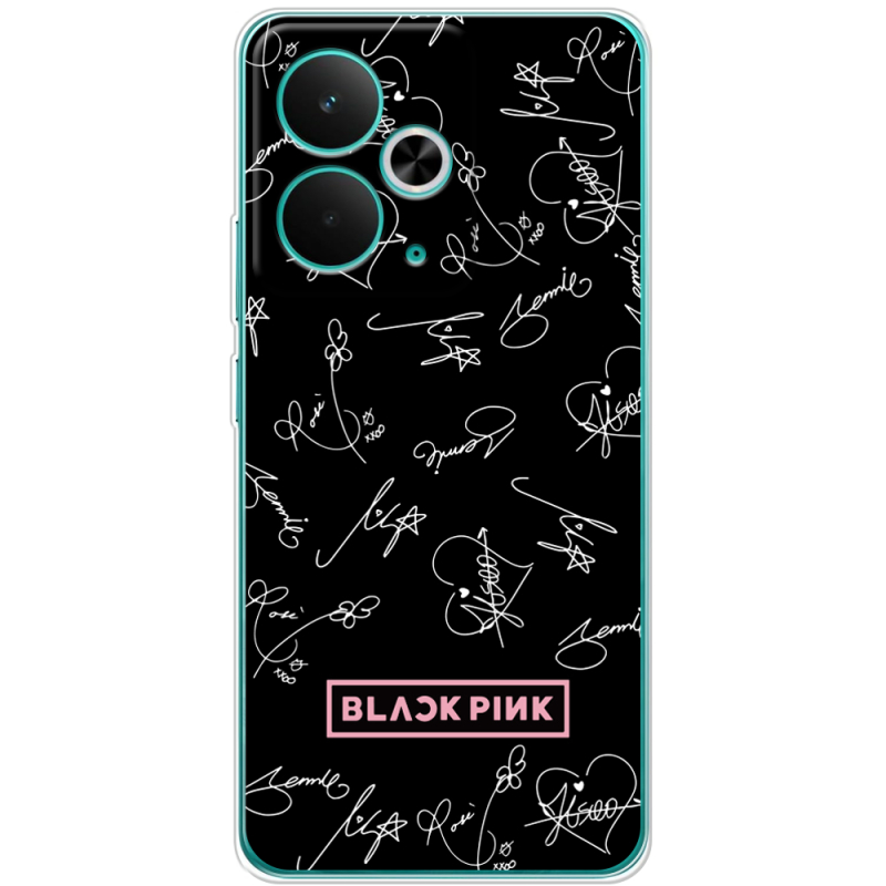 Чохол BoxFace Realme 14T Blackpink автограф
